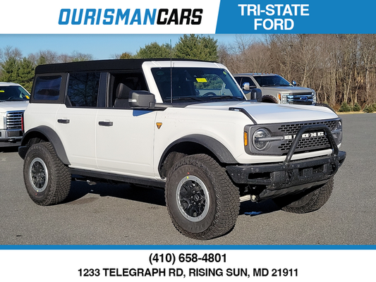 2023 Ford Bronco Badlands in Rising Sun, MD - Ourisman Tri-State Ford