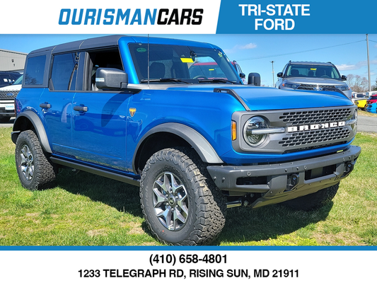 2024 Ford Bronco Badlands in Rising Sun, MD - Ourisman Tri-State Ford
