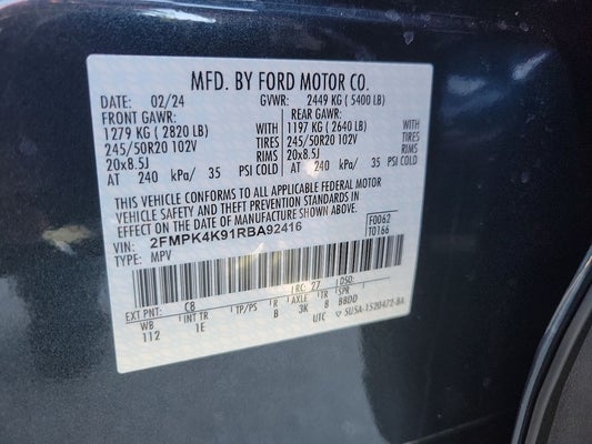2024 Ford Edge Titanium in Rising Sun, MD - Ourisman Tri-State Ford