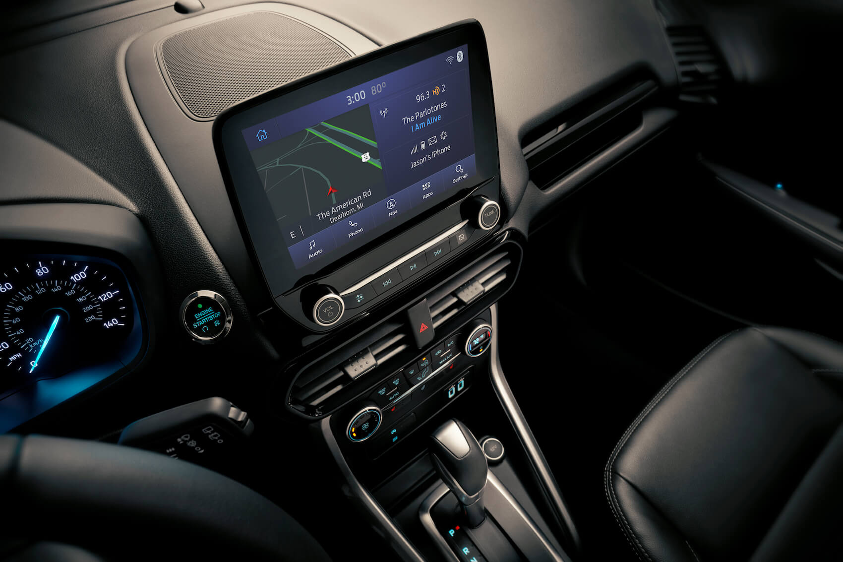 2021 Ford EcoSport interior features