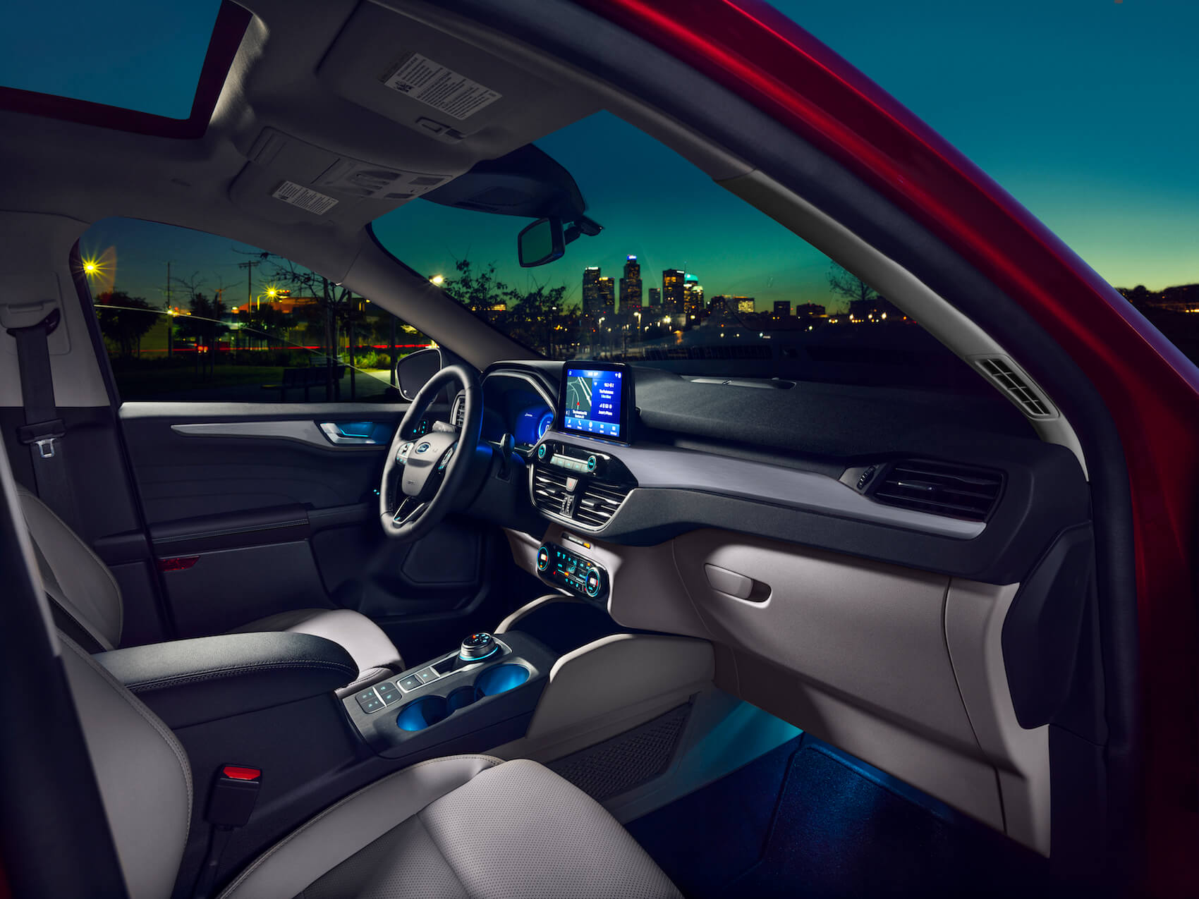 2021 Ford Escape interior dimensions