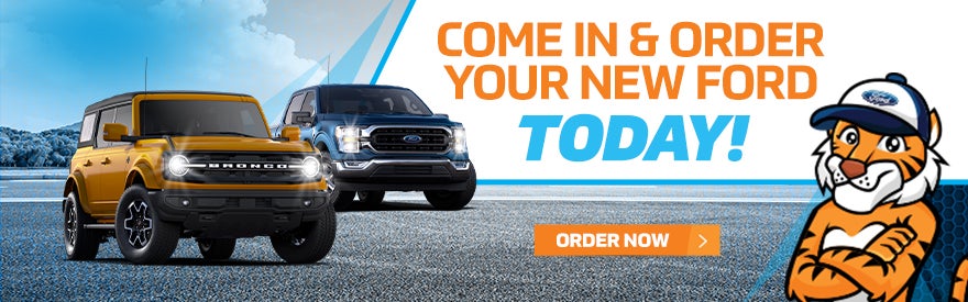 Come In &amp; Order Your New Ford Today!
